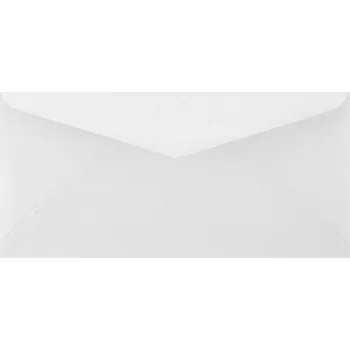 Obálka Obálka DL 110x220mm Metalická bílá