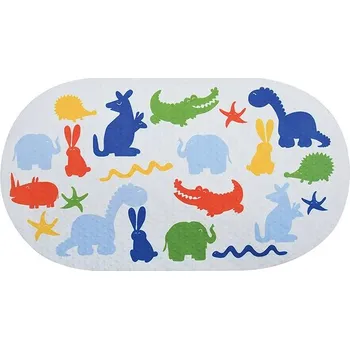 Protiskluzová podložka MSV dětská protiskluzová podložka Zoo, 69 × 39 cm