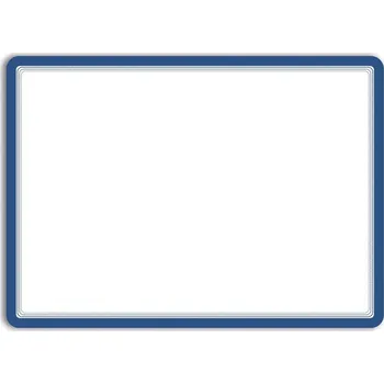 Kancelářský nábytek Samolepicí magnetický rámeček Magneto A3 modrý/2 ks