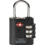 Zámek visací zavazadlový TSA bezpečnostní BURG 77/30 Travel