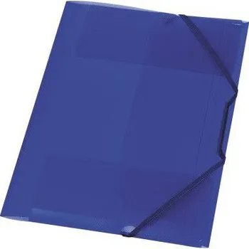 Herlitz - Desky s gumou A4 modré