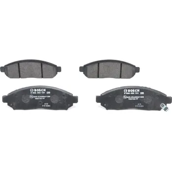 Brzdová destička Sada brzdových destiček, kotoučová brzda BOSCH 0 986 494 151