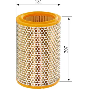 Vzduchový filtr Vzduchový filtr BOSCH 1 457 433 161