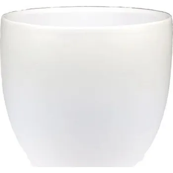 Květináč Obal ROUND PR.15 CM BÍLÁ MATT