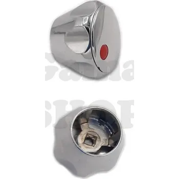 Vodovodní kohout Rukojeť k baterii T-7 S 3/8" - chromová teplá