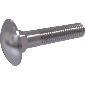 Šroub Šroub vratový půlkulatá hlava ZB M6x55 DIN 603