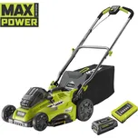 Ryobi 36V Akumulátorová travní sekačka, šířka záběru 40cm (1x 5.0Ah) RLM36X41H50G