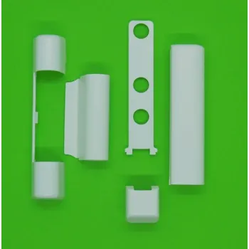 Sada krytek na okenní kování SIEGENIA typ F 5-dílná - bílá