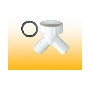 Rozdvojka k pračkovým sifonům závit 3/4"