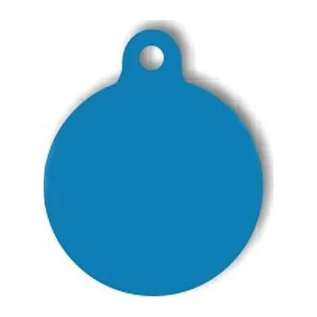psí známka Psí známka Kolečko modré