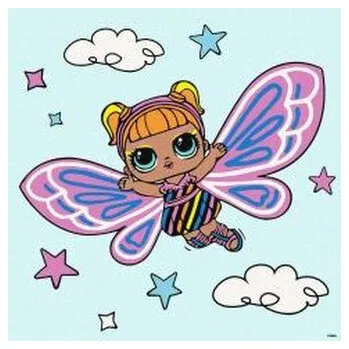 Set školních potřeb Malowanie po numerach - L.O.L. Surpride! 40x40cm