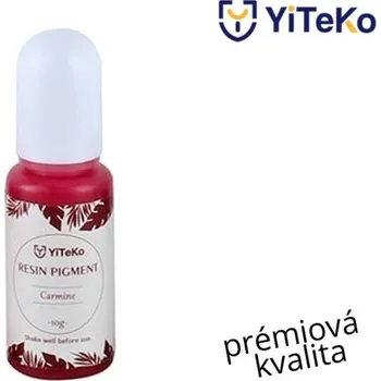 Křišťálová barva do pryskyřice YiTeKo Carmine 03 10ml