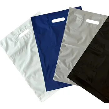 Taška LDPE, 20 x 30cm, průhmat, mix barev