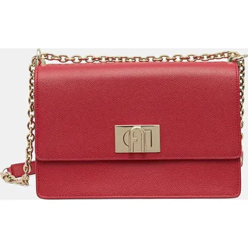 Kabelka Furla kožená kabelka BAFIACO.ARE000.RUB00 červená 33A, vel. ONE SIZE
