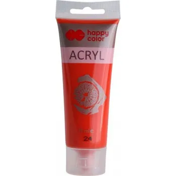 Výtvarná barva Akrylová barva 75ml světle červená