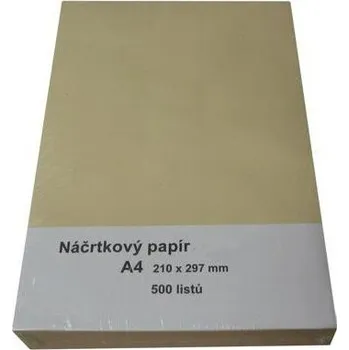 Kancelářský papír Náčrtkový papír A4 červený