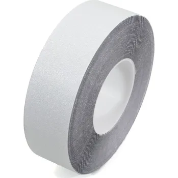 Výstražná páska Průhledná plastová voděodolná protiskluzová páska FLOMA Aqua-Safe - 18,3 x 5 cm tloušťka 0, 80081125