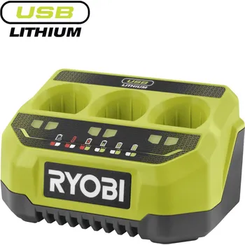 Ryobi 3portová rychlonabíječka USB Lithium™ RC43P
