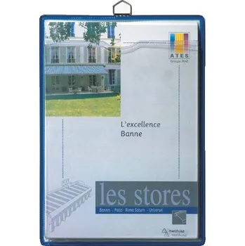 Závěsná kapsa s očkem A4/5 ks na výšku - zelená