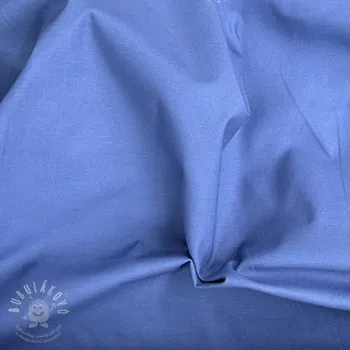 Bavlněná látka STRETCH TWILL blue II.třída