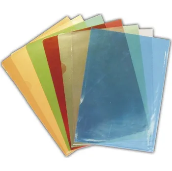 Obal na doklady A4 - L 120 mic. barevný, 1 ks - červený