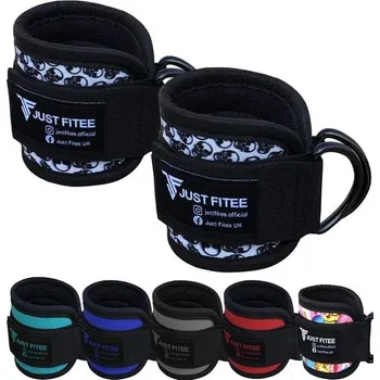 Kladka na nohy Just Fitee® Fitness s D-kroužky a polstrováním pro zpětné rázy, posilování hýždí a