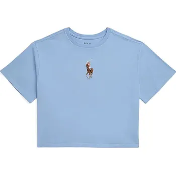 Pánská móda Tričko Polo Ralph Lauren 313970989002 modrá 55X, vel. 136-142