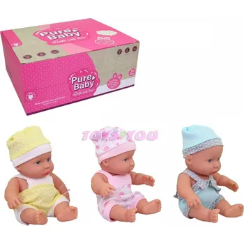 Panenka Panenka 21199 miminko v oblečku s čepičkou 3 druhy