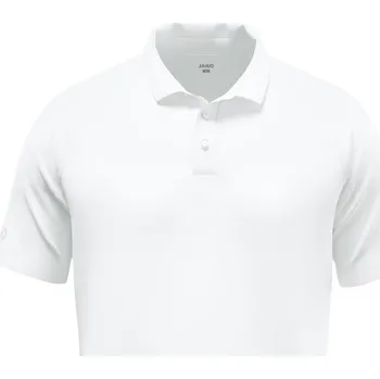 Pánské tričko Triko s límečkem JAKO Uni bílé pánské/dámské Velikost: 4XL