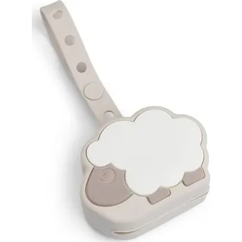 pouzdro na dudlík DONE BY DEER Silikonové pouzdro na dudlík Dotti pískové