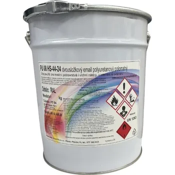 barva na kov ColorCity PU 08 JEDNOVRSTVÁ POLYURETANOVÁ BARVA 5 kg Barva: RAL 9001