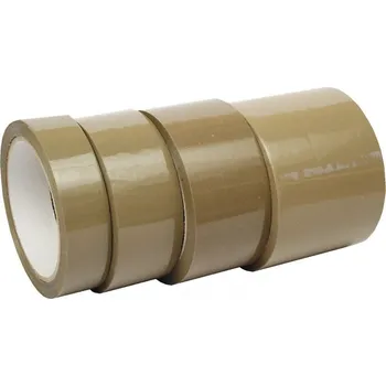 Balící lepící páska hnědá - 25 mm x 66 m