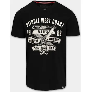 Pánská móda PitBull West Coast Triko OLDSCHOOL RAZOR - černé - PWC_PTOLDRAZOR_BLK Velikosti: XL