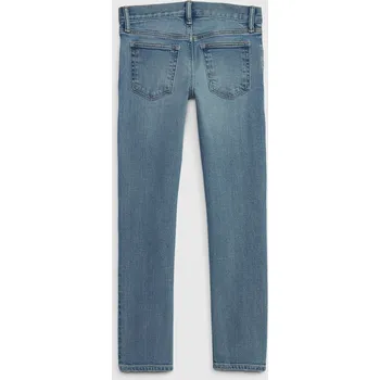 Pánské džíny GAP Dětské džíny slim high rise - Kluci GAP modrá 2502576