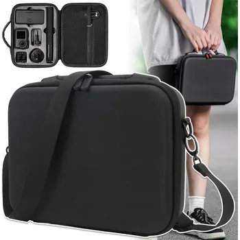 Příslušenství pro čtečku elektronické knihy POUZDRO PRO DJI ACTION 4/3, PŘENOSNÁ CESTOVNÍ TAŠKA KOMPATIBILNÍ S ACTION 4/3