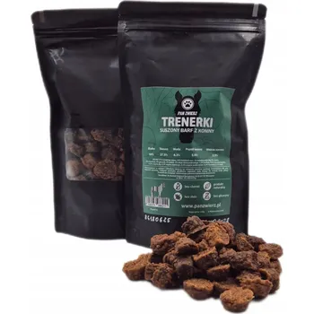 Pamlsek pro psa Sušený BARF z koňského masa 250 g – přírodní tréninkové pamlsky pro psy, monoproteinové