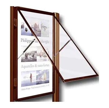 Venkovní vitrína 2000-18 x A4 - zelená