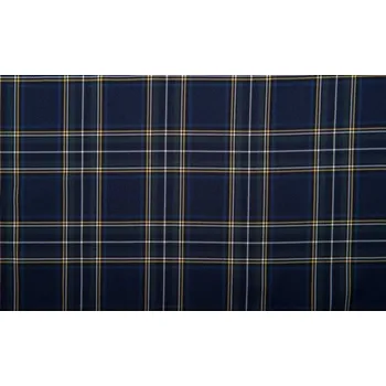 Látka s kostkovaným vzorem KRÁTKOVISKÓZA PREMIUM