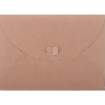 Obálka Obálka EKO, ozdobná, přírodní 220x160