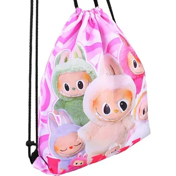 Městský batoh Batoh na záda Labubu (Batoh na záda s potiskem Labubu)