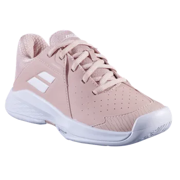 Dětská tenisová obuv Babolat PROPULSE JUNIOR 3 AC GIRL Evening Sand Velikost: 32