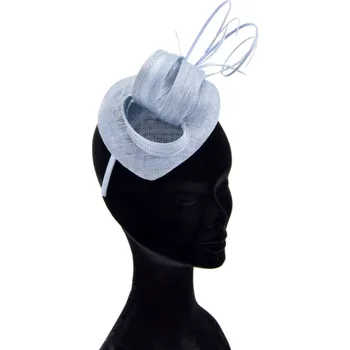 Brož SEEBERGER Fascinátor - světle modrý Velikost: Unisize (S-XL)