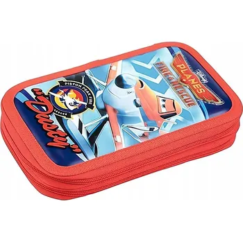 Penál Školní dvoupatrový penál Dusty s náplní