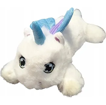 Penál KAYET Nadýchaný jednokomorový penál tuba pouzdro BÍLÝ JEDNOROŽEC