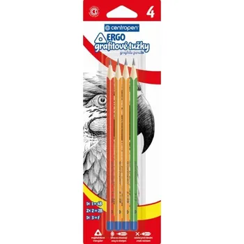 Grafitová tužka Grafitové trojhranné tužky ERGO 9511