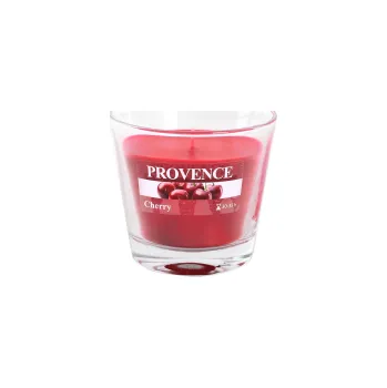 Svíčka PROVENCE svíčka sklo 140g Cherry