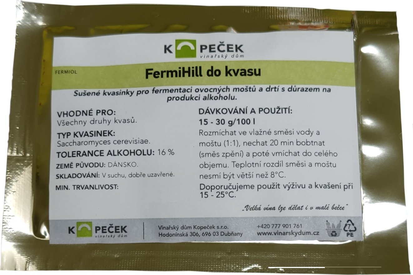 FermiHill do Kvasu Hmotnost CZ: 100 g