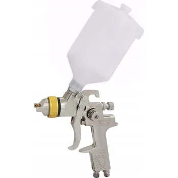 Stříkací pistole Profesionální lakýrnická pistole LVLP, tryska 1,7 mm, horní nádobka 600 ml