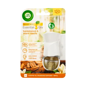 Osvěžovač vzduchu Air Wick el.kompl.19ml Santal.drevo