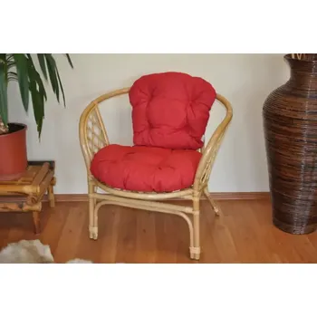 Křeslo Ratanové křeslo Bahama, medové vínový melír - SLEVA 3% s kodem radost25